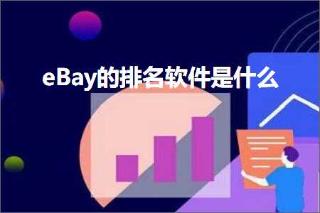 跨境电商知识:eBay的排名软件是什么